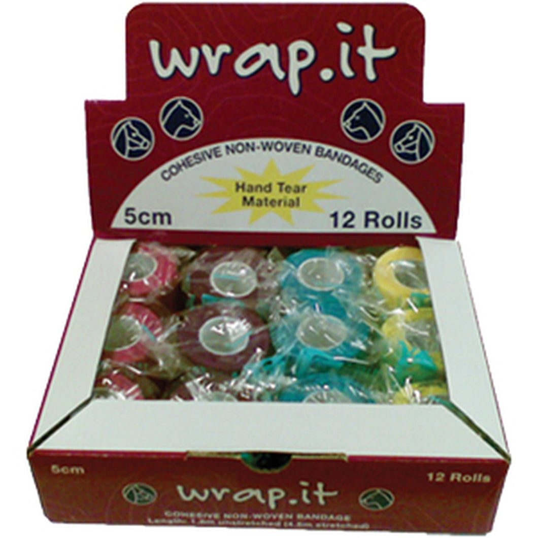 Wrap it. Cohesive Bandage 5cm x 4.5m – Single Roll